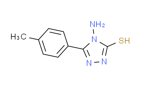 CAS No. 13229-01-1, 4-amino-5-(4-methylphenyl)-4H-1,2,4-triazole-3-thiol