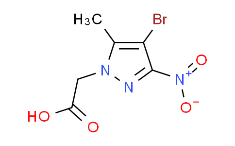 CAS No. 345637-67-4, (4-bromo-5-methyl-3-nitro-1H-pyrazol-1-yl)acetic acid