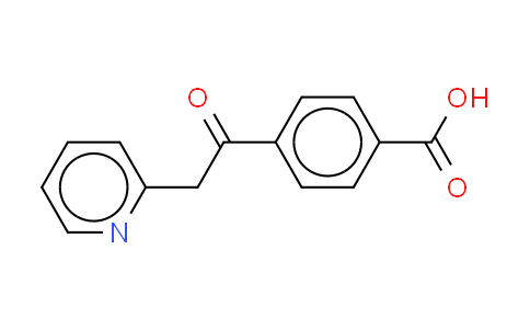CAS No. 915920-55-7, 4-(2-pyridinylacetyl)benzoic acid