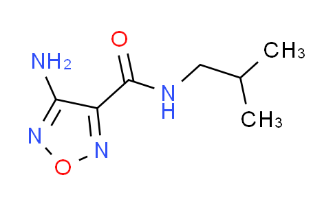 CAS No. 405278-58-2, 4-amino-N-isobutyl-1,2,5-oxadiazole-3-carboxamide