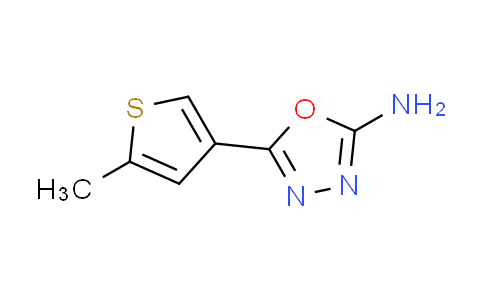 CAS No. 915922-24-6, 5-(5-methyl-3-thienyl)-1,3,4-oxadiazol-2-amine