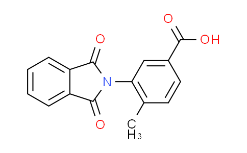 CAS No. 420101-13-9, 3-(1,3-dioxo-1,3-dihydro-2H-isoindol-2-yl)-4-methylbenzoic acid
