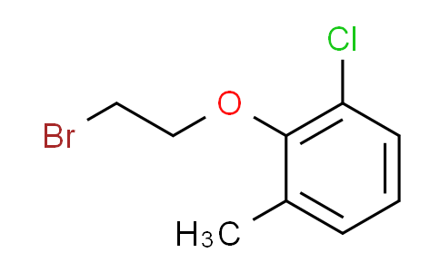 CAS No. 26646-29-7, 2-(2-bromoethoxy)-1-chloro-3-methylbenzene