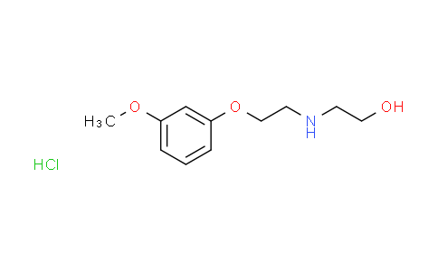 CAS No. 1609404-07-0, 2-{[2-(3-methoxyphenoxy)ethyl]amino}ethanol hydrochloride