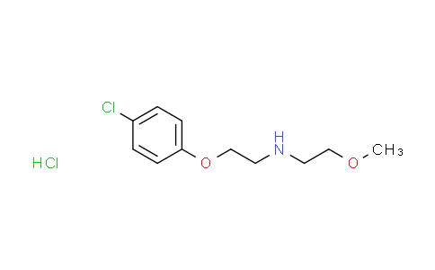 CAS No. 1049743-00-1, [2-(4-chlorophenoxy)ethyl](2-methoxyethyl)amine hydrochloride
