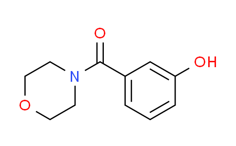 CAS No. 15789-05-6, 3-(4-morpholinylcarbonyl)phenol