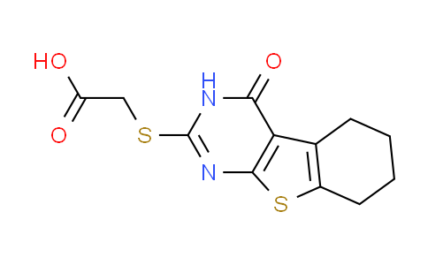CAS No. 112672-69-2, [(4-oxo-3,4,5,6,7,8-hexahydro[1]benzothieno[2,3-d]pyrimidin-2-yl)thio]acetic acid