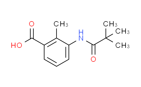 CAS No. 312317-36-5, 3-[(2,2-dimethylpropanoyl)amino]-2-methylbenzoic acid