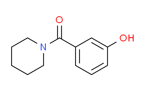 CAS No. 15504-60-6, 3-(1-piperidinylcarbonyl)phenol