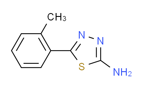 CAS No. 59565-54-7, 5-(2-methylphenyl)-1,3,4-thiadiazol-2-amine