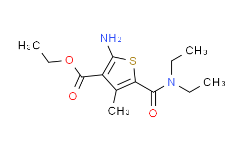 DY612977 | 329082-04-4 | ethyl 2-amino-5-[(diethylamino)carbonyl]-4-methylthiophene-3-carboxylate