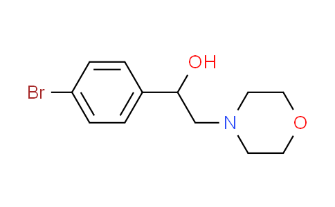 CAS No. 7155-26-2, 1-(4-bromophenyl)-2-morpholin-4-ylethanol