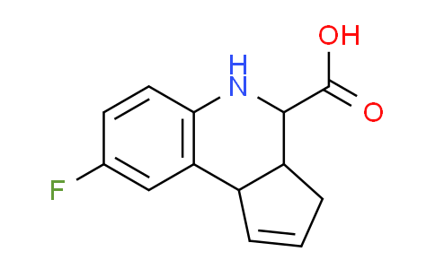 CAS No. 354816-24-3, 8-fluoro-3a,4,5,9b-tetrahydro-3H-cyclopenta[c]quinoline-4-carboxylic acid