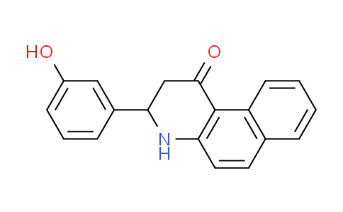 CAS No. 333759-52-7, 3-(3-hydroxyphenyl)-3,4-dihydrobenzo[f]quinolin-1(2H)-one