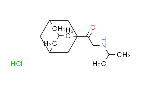 CAS No. 33447-62-0, 1-(1-adamantyl)-2-(isopropylamino)ethanone hydrochloride