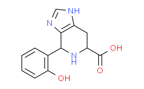 CAS No. 79638-54-3, 4-(2-hydroxyphenyl)-4,5,6,7-tetrahydro-1H-imidazo[4,5-c]pyridine-6-carboxylic acid