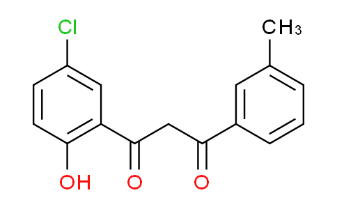 CAS No. 420825-19-0, 1-(5-chloro-2-hydroxyphenyl)-3-(3-methylphenyl)propane-1,3-dione