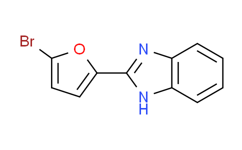 CAS No. 18249-68-8, 2-(5-bromo-2-furyl)-1H-benzimidazole