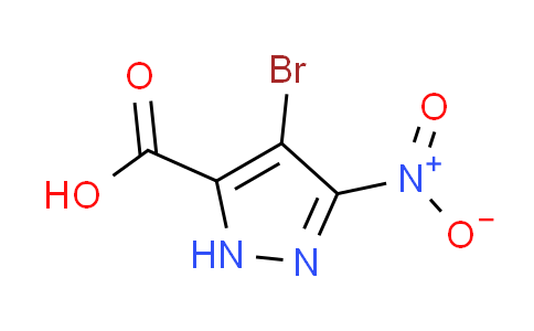 CAS No. 84547-93-3, 4-bromo-3-nitro-1H-pyrazole-5-carboxylic acid