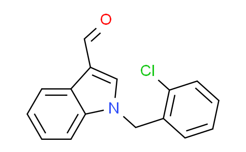 CAS No. 90815-00-2, 1-(2-chlorobenzyl)-1H-indole-3-carbaldehyde
