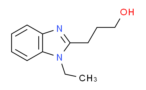 CAS No. 305347-67-5, 3-(1-ethyl-1H-benzimidazol-2-yl)propan-1-ol