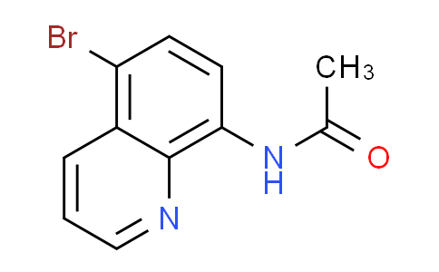 CAS No. 99851-80-6, N-(5-bromo-8-quinolinyl)acetamide