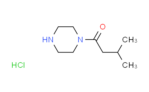 CAS No. 1181458-07-0, 1-(3-methylbutanoyl)piperazine hydrochloride