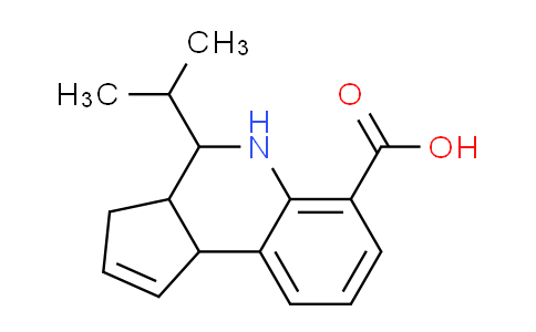 CAS No. 355115-29-6, 4-isopropyl-3a,4,5,9b-tetrahydro-3H-cyclopenta[c]quinoline-6-carboxylic acid