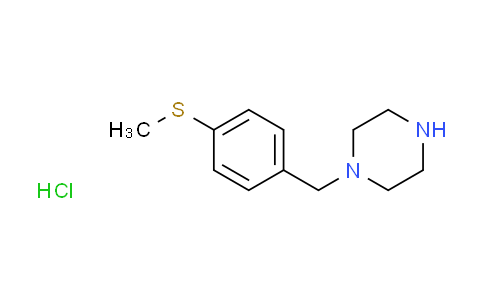 CAS No. 1609403-77-1, 1-[4-(methylthio)benzyl]piperazine hydrochloride