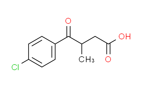 CAS No. 52240-25-2, 4-(4-chlorophenyl)-3-methyl-4-oxobutanoic acid