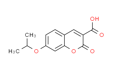 CAS No. 914203-21-7, 7-isopropoxy-2-oxo-2H-chromene-3-carboxylic acid