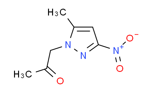 CAS No. 957511-87-4, 1-(5-methyl-3-nitro-1H-pyrazol-1-yl)acetone