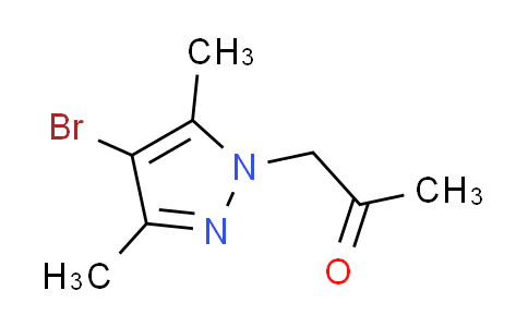 CAS No. 1004017-87-1, 1-(4-bromo-3,5-dimethyl-1H-pyrazol-1-yl)acetone
