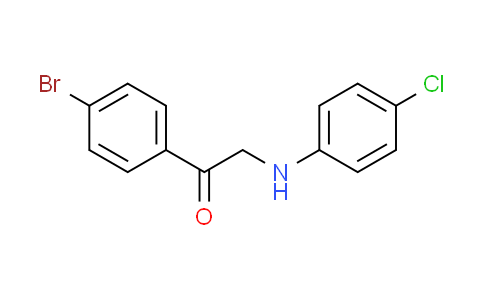 CAS No. 28012-58-0, 1-(4-bromophenyl)-2-[(4-chlorophenyl)amino]ethanone