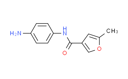 CAS No. 887358-45-4, N-(4-aminophenyl)-5-methyl-3-furamide