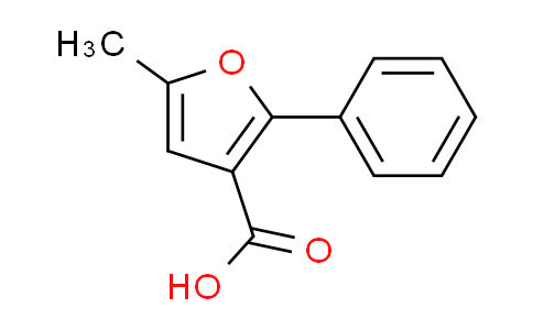 CAS No. 64354-50-3, 5-methyl-2-phenyl-3-furoic acid