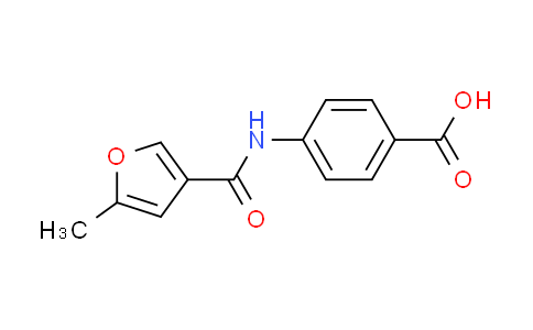 CAS No. 423730-14-7, 4-[(5-methyl-3-furoyl)amino]benzoic acid