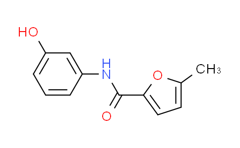 CAS No. 423730-64-7, N-(3-hydroxyphenyl)-5-methyl-2-furamide