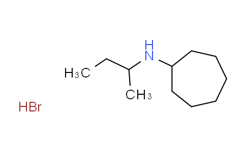 CAS No. 1609404-22-9, N-(sec-butyl)cycloheptanamine hydrobromide