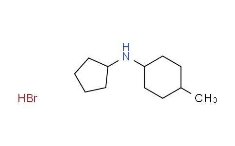 CAS No. 1609396-19-1, N-cyclopentyl-4-methylcyclohexanamine hydrobromide