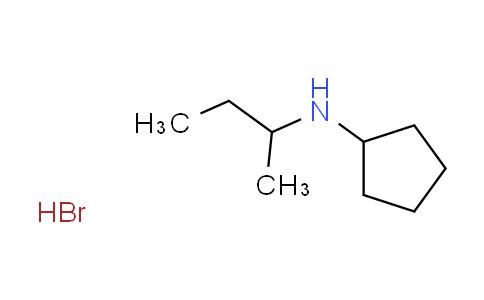 CAS No. 1609408-90-3, N-(sec-butyl)cyclopentanamine hydrobromide