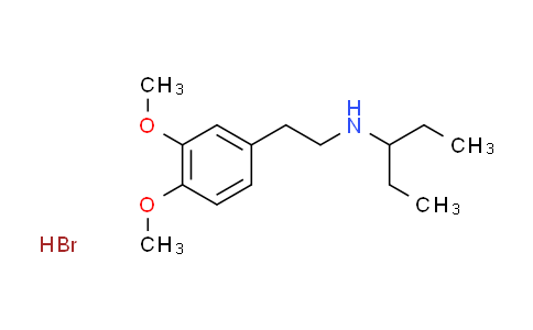 CAS No. 1609404-31-0, N-[2-(3,4-dimethoxyphenyl)ethyl]-3-pentanamine hydrobromide