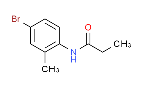 CAS No. 461413-87-6, N-(4-bromo-2-methylphenyl)propanamide