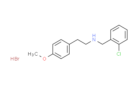 CAS No. 1609403-96-4, N-(2-chlorobenzyl)-2-(4-methoxyphenyl)ethanamine hydrobromide