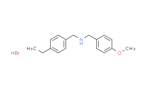 CAS No. 1609409-51-9, (4-ethylbenzyl)(4-methoxybenzyl)amine hydrobromide