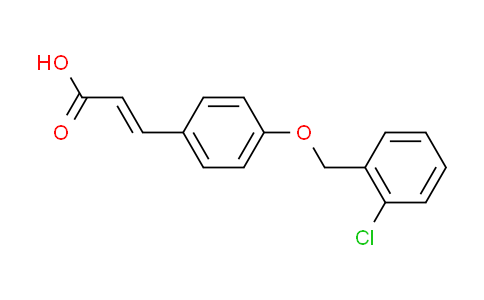 CAS No. 879642-95-2, (2E)-3-{4-[(2-chlorobenzyl)oxy]phenyl}acrylic acid