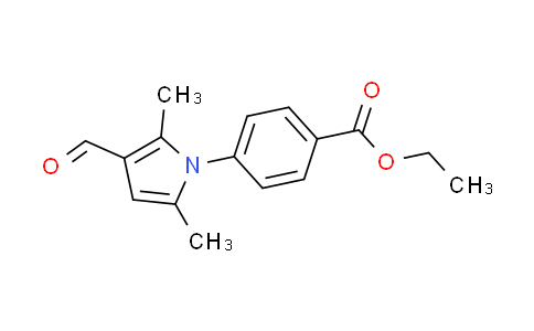 CAS No. 52034-37-4, ethyl 4-(3-formyl-2,5-dimethyl-1H-pyrrol-1-yl)benzoate