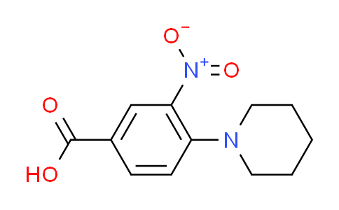 CAS No. 26586-26-5, 3-nitro-4-piperidin-1-ylbenzoic acid