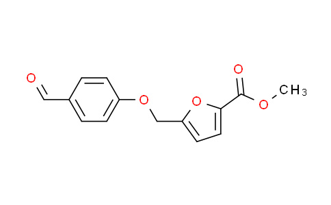 CAS No. 332165-48-7, methyl 5-[(4-formylphenoxy)methyl]-2-furoate