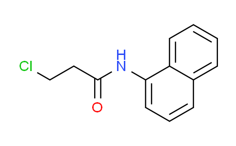 CAS No. 22302-59-6, 3-chloro-N-1-naphthylpropanamide